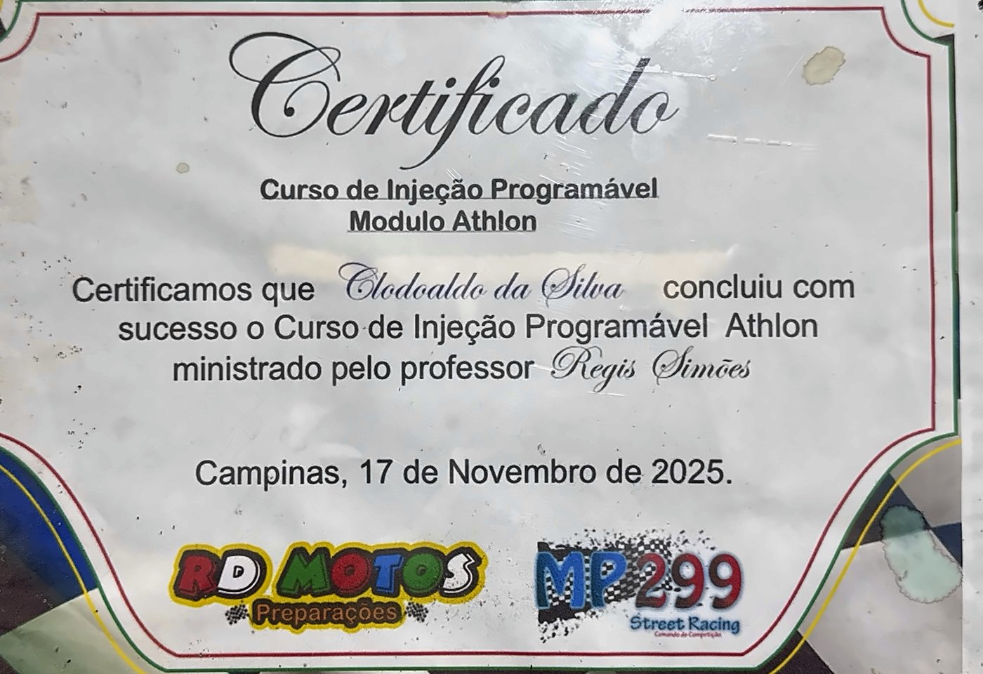 Certificado: Injeção programável